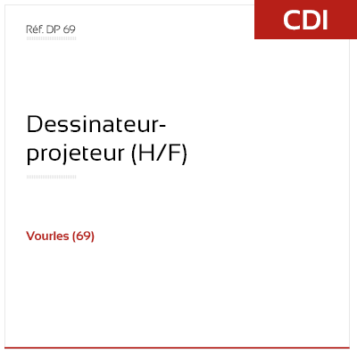 Offre d'emploi dessinateur projeteurs